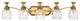 Plantation Bath 5-Light, Burnished Brass
