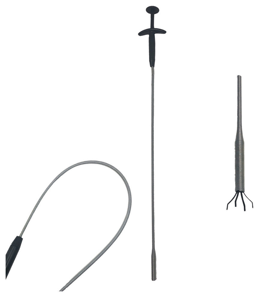 GrabEASY Ergonomic Flexible Handle 4-Claw PickUp Tool, 60"