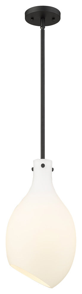 Innovations Lighting 493-1S-BK-G551-9-LED Salem 1 Light 8.5" Mini Pendant