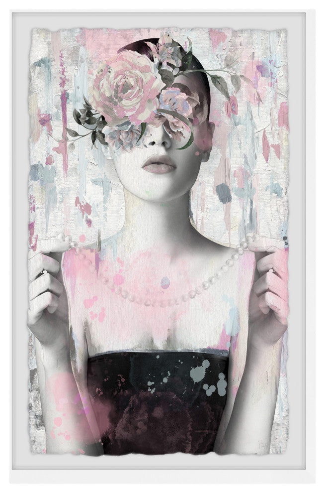 "Luxe and Lavish" Framed Painting Print, 24"x36"