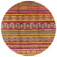 Ahgly Company Indoor Round Mid-Century Modern Area Rugs, 8' Round