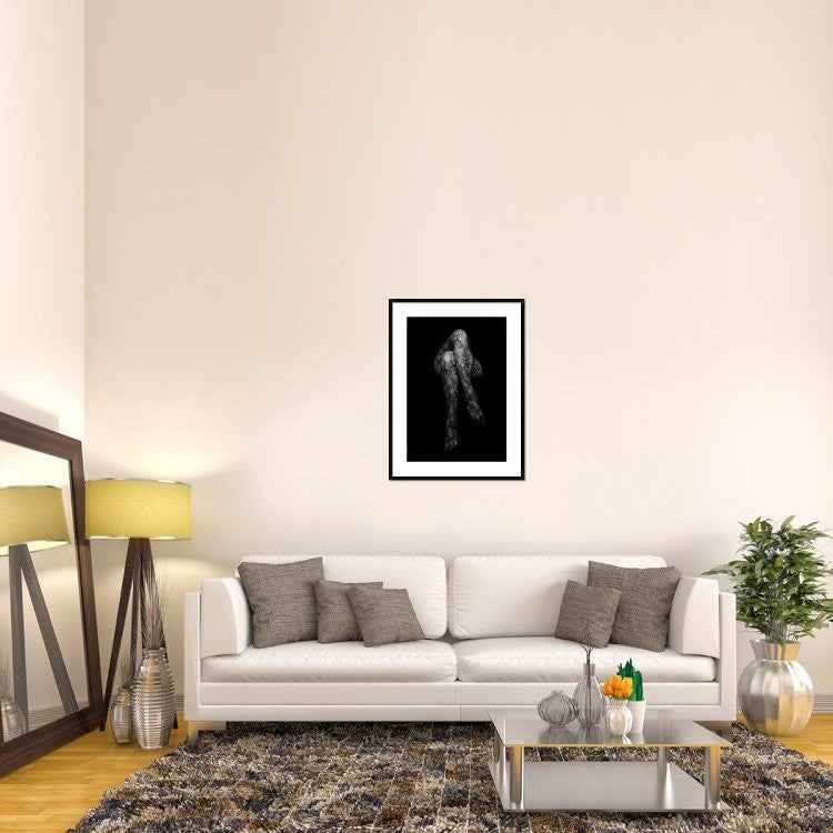 "Stockings" Framed Digital Print by Nandor Laszlo, 28"x38"