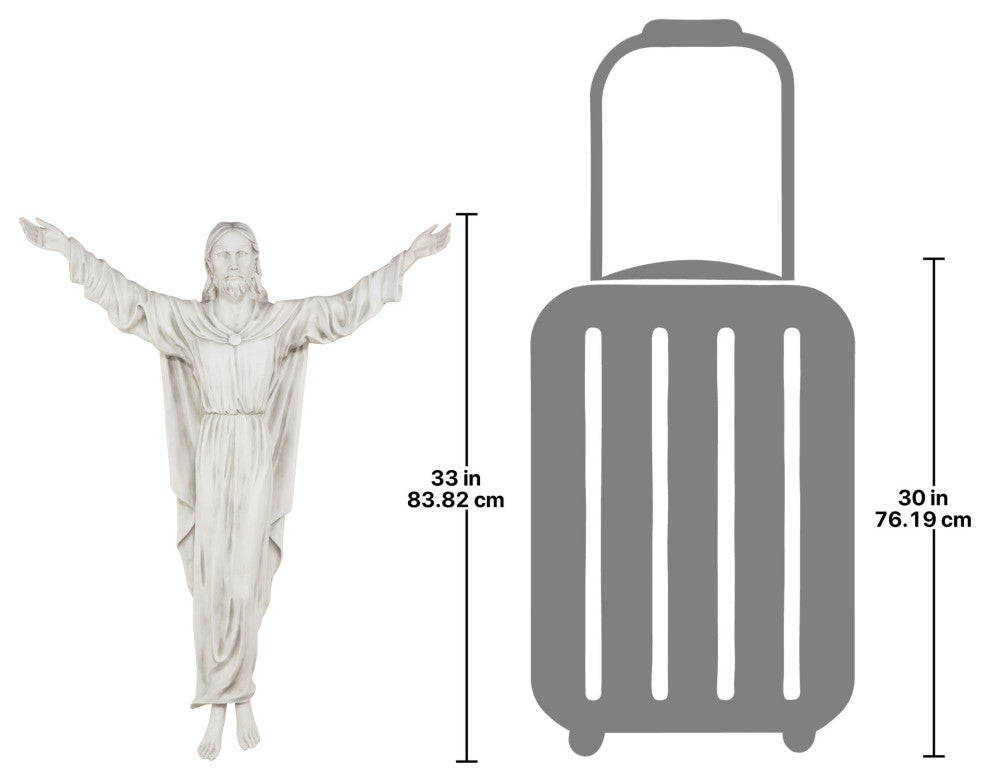 Benediction of Jesus Wall Sculpture