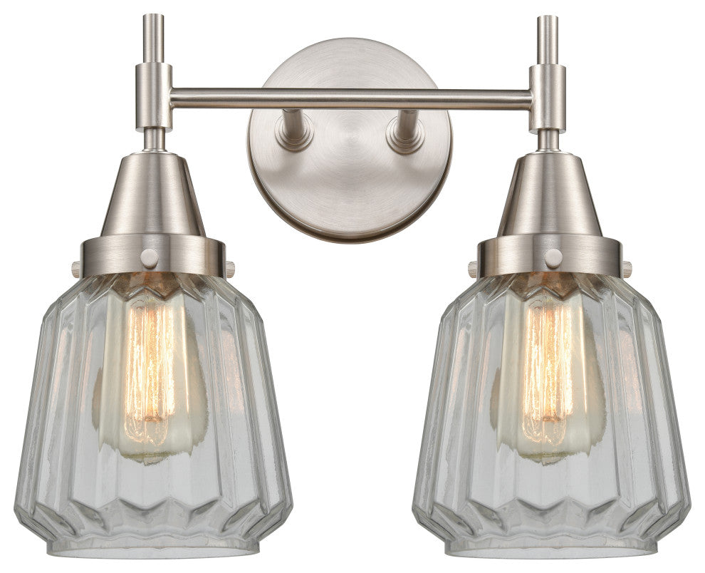 INNOVATIONS LIGHTING 447-2W-SN-G142 Caden 2 Light 17 inch Bath Vanity Light