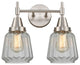 INNOVATIONS LIGHTING 447-2W-SN-G142 Caden 2 Light 17 inch Bath Vanity Light