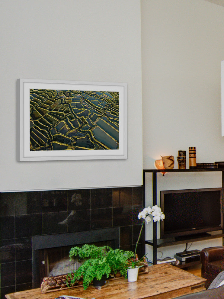 "Waterways" Framed Painting Print