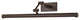 Troy Lighting Isaac Picture Light Bronze, 24"Lx24"Wx3.25"H