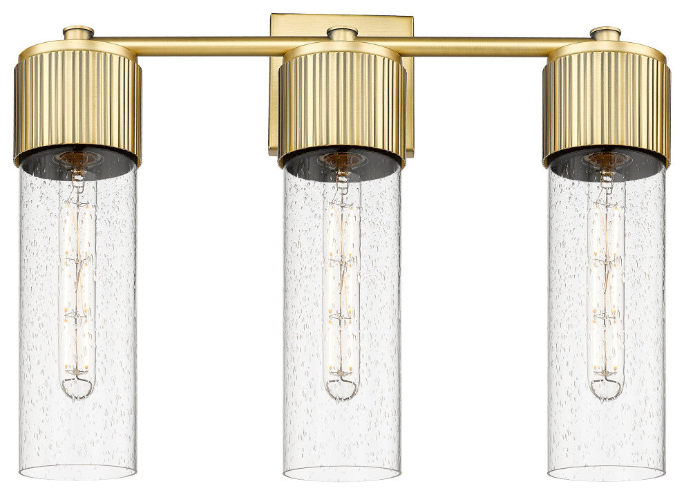 Bolivar 3 20.5" Bath Vanity-Light Brushed Brass