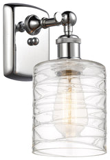 Innovations 516-1W-PC-G1113 1-Light Sconce, Polished Chrome