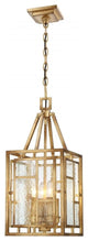 Metropolitan N6473-293 Edgemont Park Mini Pendant, Pandora Gold Leaf Finish