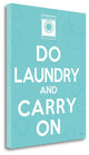 "Laundry On I" By Pela Studio,Ready to Hang Giclee Print on Gallery Wrap Canvas