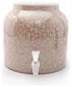 Goldwell Designs Marble Water Dispenser Crock, Gold