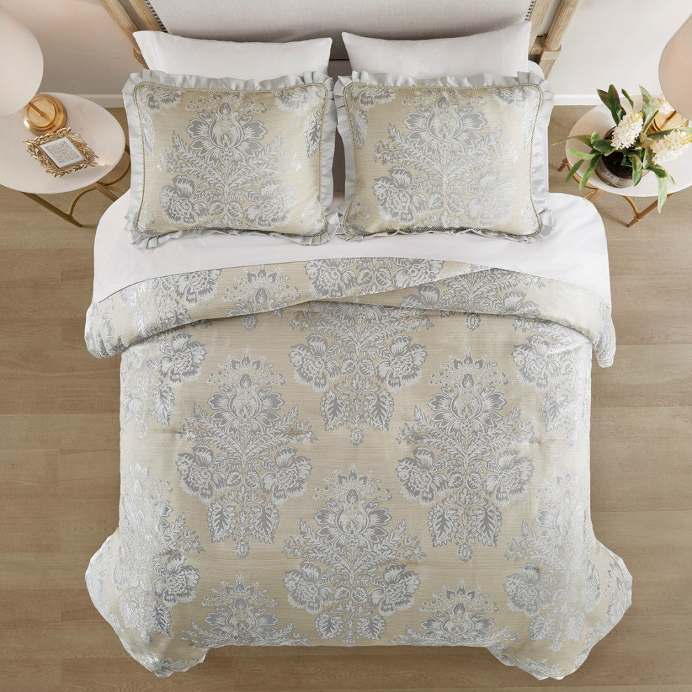 Croscill Loretta Traditional 4-Piece Comforter Set, King