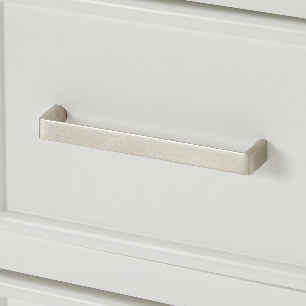 Ariel Stafford 42" Single Sink Bathroom Vanity Base, White