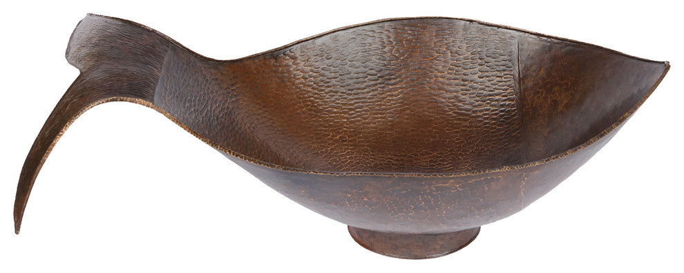 Premier Copper Products BSP1_PVFHDB Vessel Sink, Faucet and Accessories