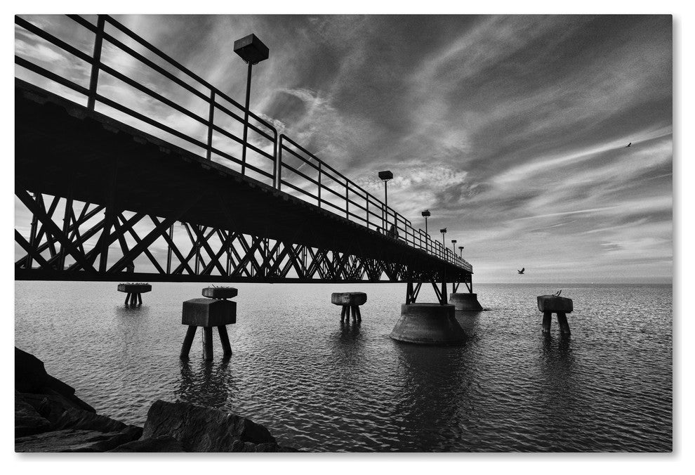 Jason Shaffer ''Edgewater'' Canvas Art, 19x12
