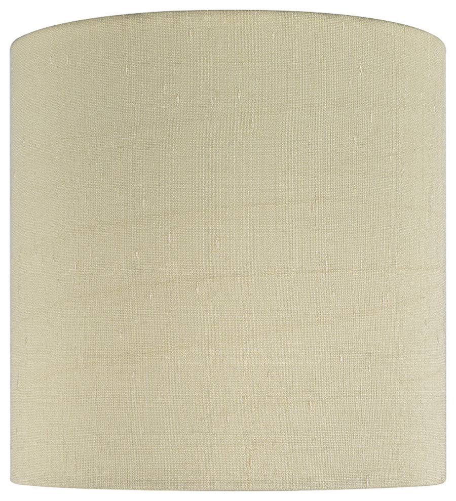31004 Hardback Drum Shape Spider Lamp Shade, Gold, 8" wide, 8"x8"x8"