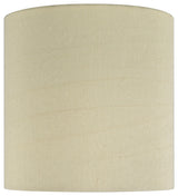 31004 Hardback Drum Shape Spider Lamp Shade, Gold, 8" wide, 8"x8"x8"