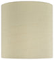 31004 Hardback Drum Shape Spider Lamp Shade, Gold, 8" wide, 8"x8"x8"
