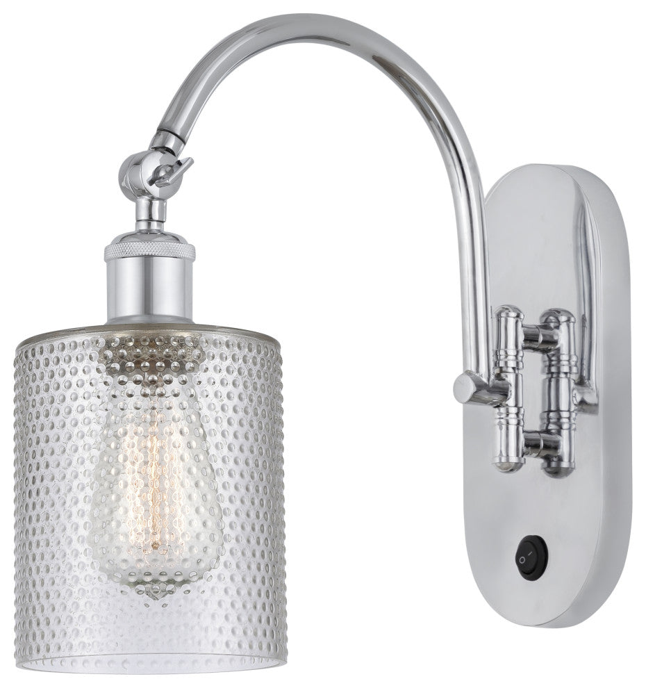 Innovations 518-1W-PC-G112-LED 1 Light 5.3" Sconce, Polished Chrome
