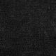 Nimes Upholstered Ottoman, Black, Velour Fur, Black Finish