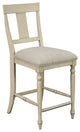 Martha Stewart Fiona Farmhouse Oak Veneer, Counter Stool