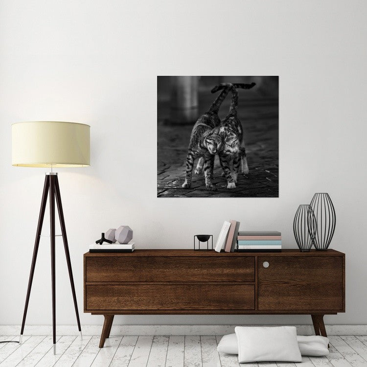 "Untitled" Stretched Canvas Giclee by Nebula, 40x40"