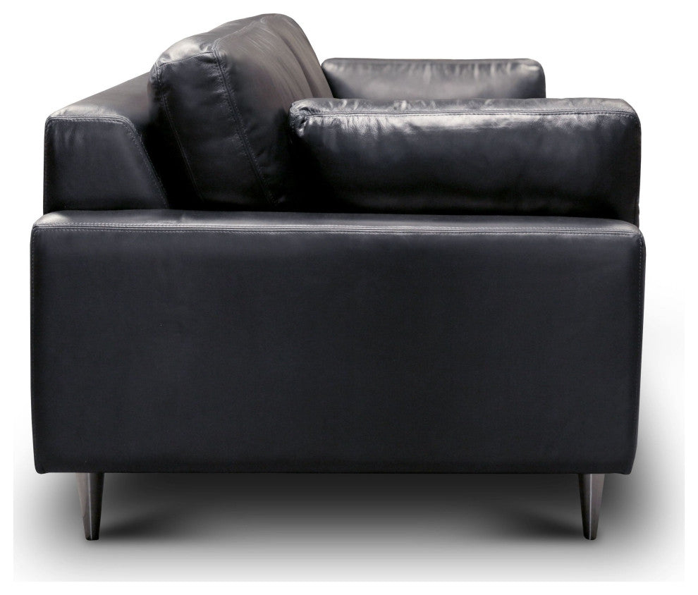 Skyline 100% Top Grain Leather Americana Loveseat