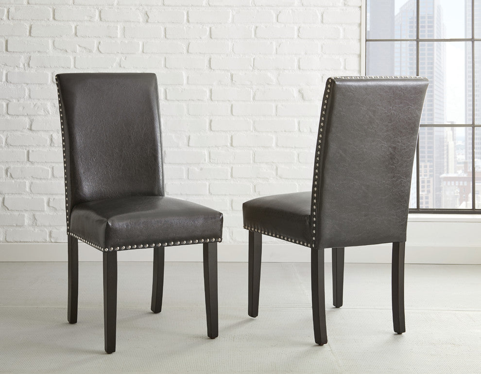 Verano Black Side Chairs, Set of 2