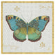 "Bohemian Wings Butterfly VA" Digital Paper Print by Daphne Brissonnet, 42"x42"