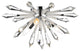 Zlite 4002F3 3-Light Flush Mount, Clear