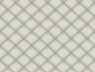 Smokey Blue Bayside Basket Weave Wallpaper