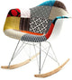 Classics Patterned Rocker Arm Chair
