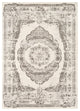 Surya Pisa PSS-2302 7'10"x10' Rug, Medium Gray/Ivory/Light Gray/Black