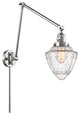 Innovations 238-PC-G664-7 1 Light Swing Arm, Switch, Polished Chrome