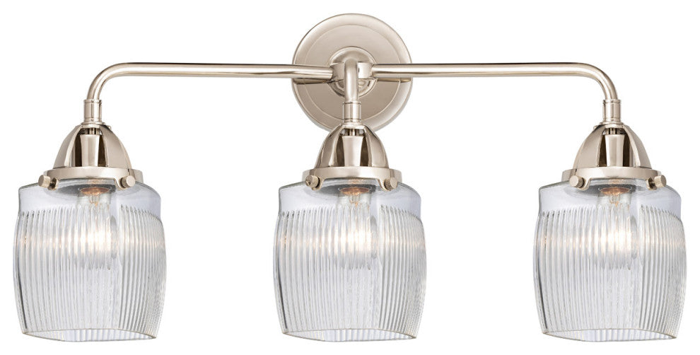 Innovations 288-3W-PN-G302 3 Light Vanity Light, Polished Nickel