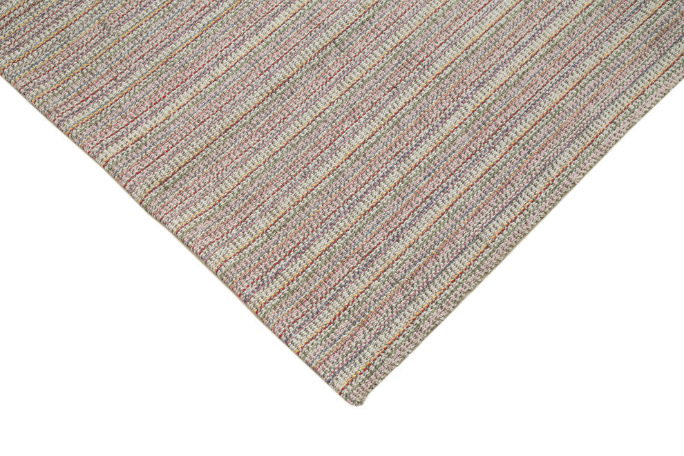 Rug N Carpet - Handmade Turkish 9' 4'' x 13' 0'' Flatweave Wool Kilim Rug