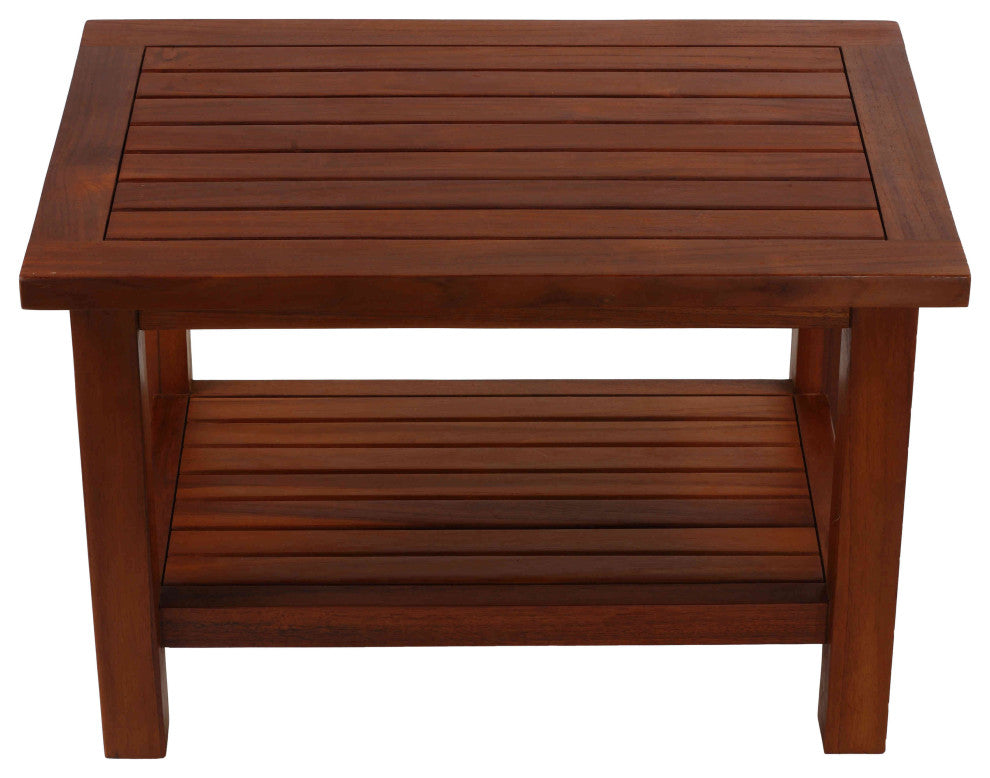 Fieta Solid Teak Wood Coffee Table