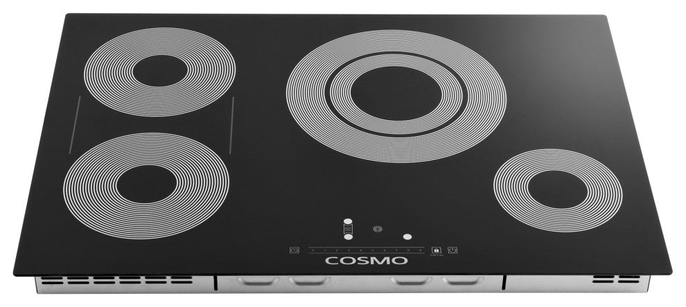Cosmo 30 in. Electric Ceramic Glass Cooktop with 4 Burners and Touch Controls
