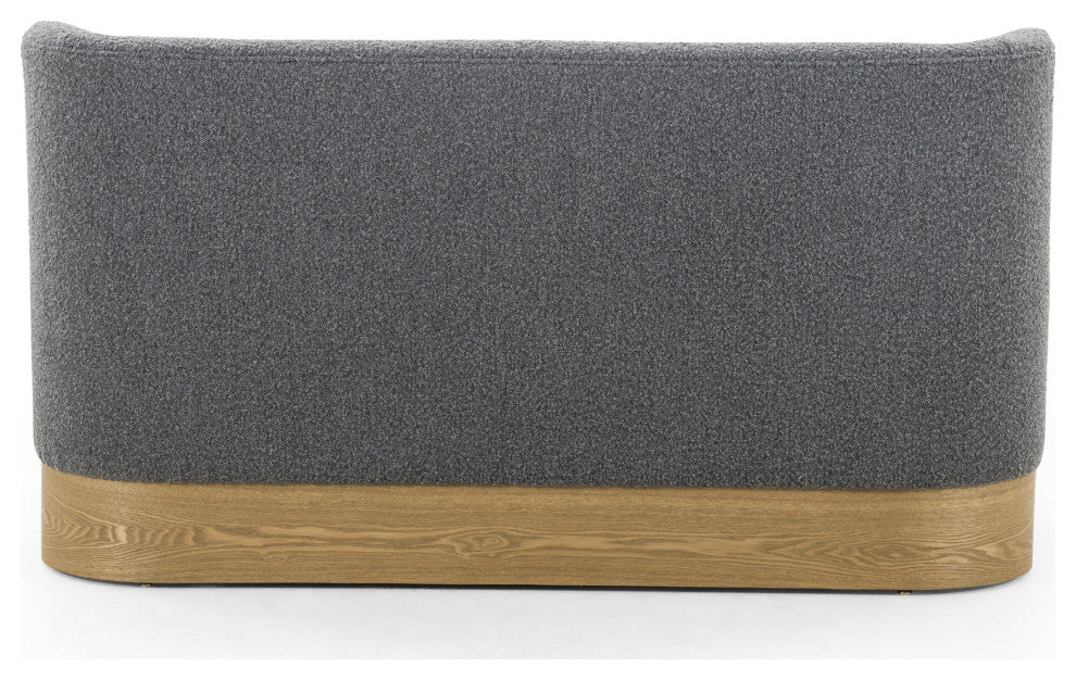 Krista Dining Bench-Knoll Charcoal