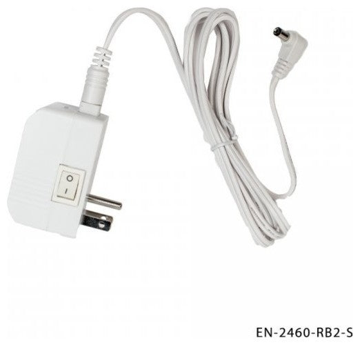 WAC Lighting Plug-In Transformer, Line And Straight Edge, 120V Input, 24V Output