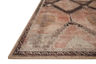 Loloi II Printed Wynter WYN-08 Graphite, Blush Area Rug, 2'6"x7'6"