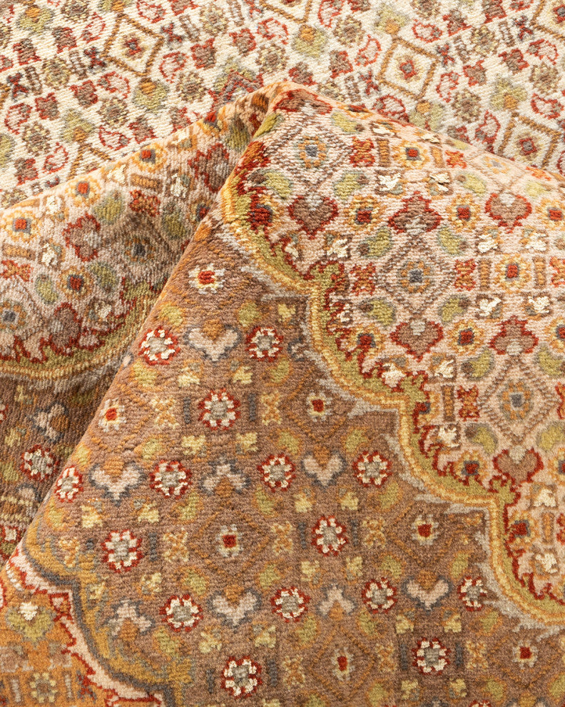 Mogul, One-of-a-Kind Hand-Knotted Area Rug Red, 7'10"x10'5"
