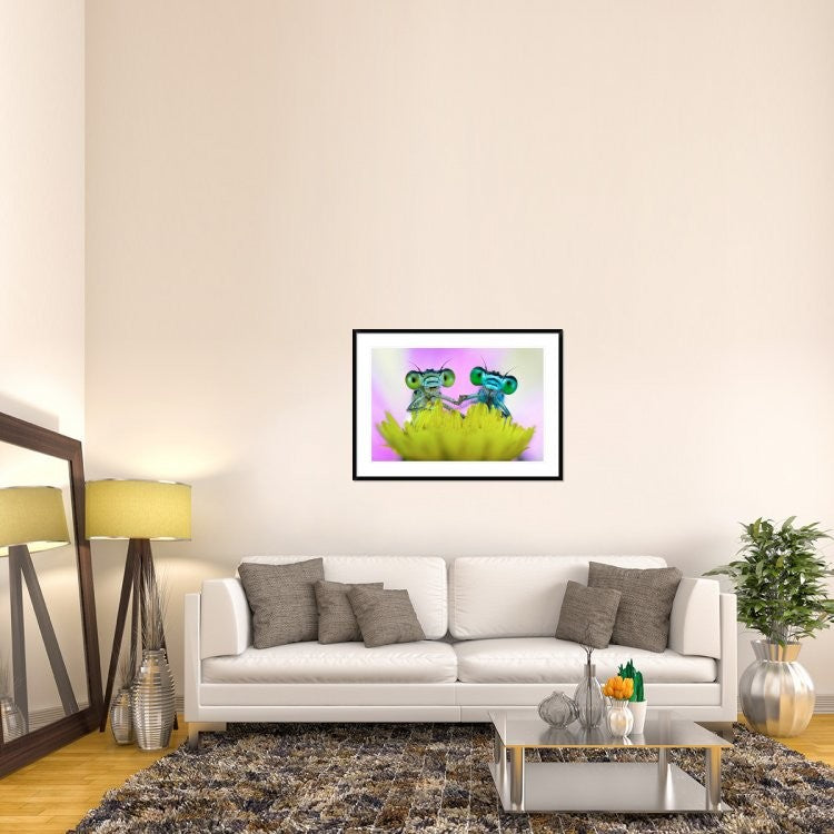 "Take my hand" Framed Digital Print by Ghizzi Panizza Alberto, 44x32"