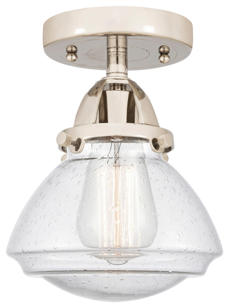 INNOVATIONS 288-1C-PN-G324-LED 1-Light Semi-Flush Mount Polished Nickel