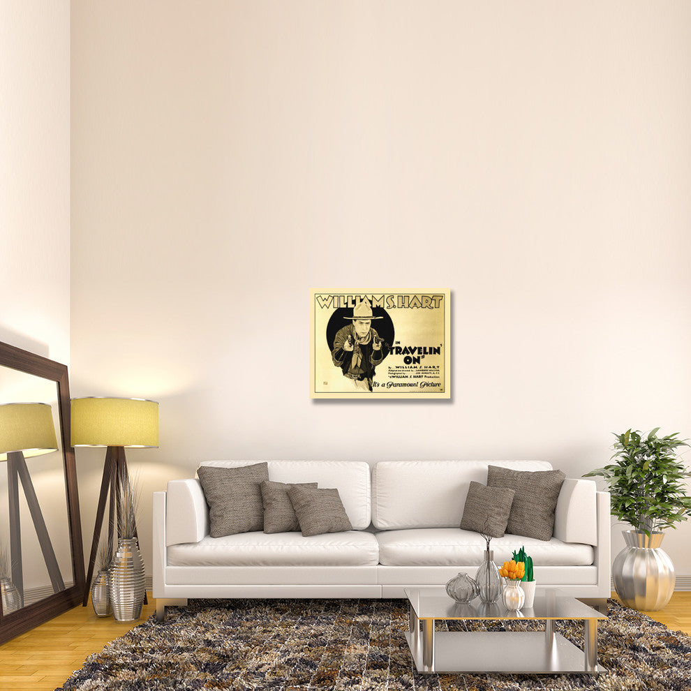 "Travelin On" Stretched Canvas Giclee by Hollywood Photo Archive, 35x28"