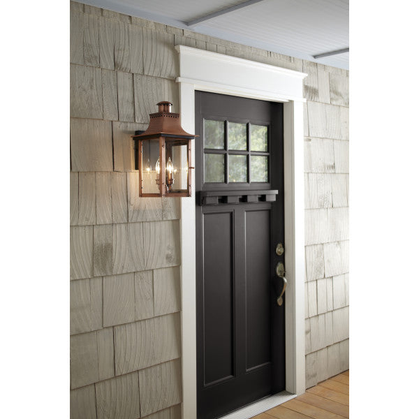 Quoizel Chalmers Two Light Outdoor Lantern CM8410AC