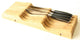 Cook N Home Bamboo Knife Storage In-Drawer Block