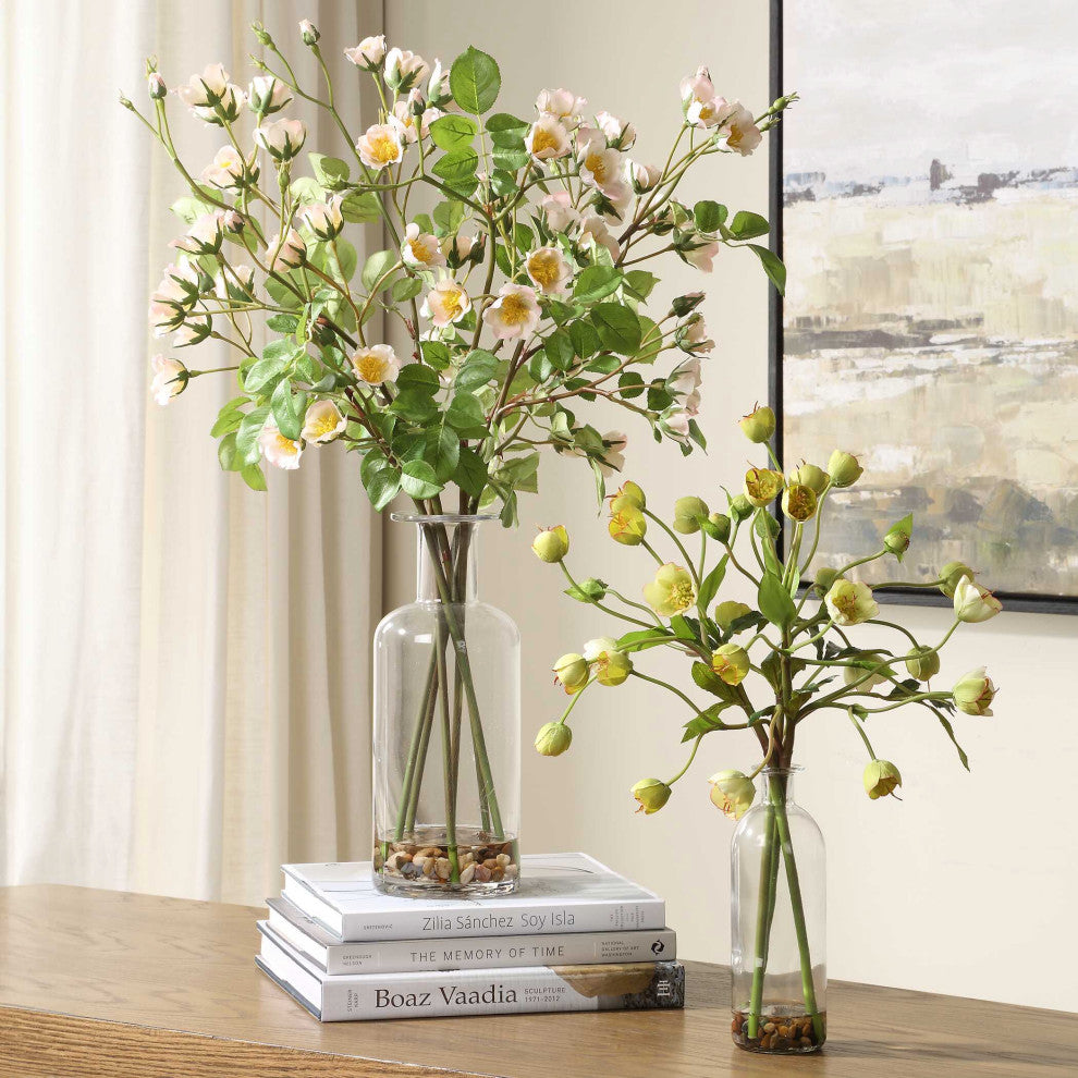 Uttermost Tranquility Lenten Rose Bouquets Set of 2