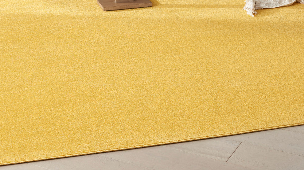 Nourison Essentials 9' x Square Yellow Outdoor Area Rug